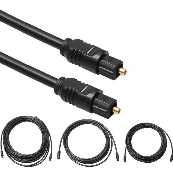Toslink - digital audio / optic fiber cable - 1m - 2m - 3m - 5m - 10mCables