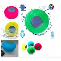 Mini haut-parleur Bluetooth - étanche - avec ventouse