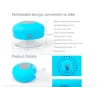 Mini haut-parleur Bluetooth - étanche - avec ventouse
