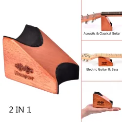 Repose-nuque guitare 2 en 1 - support / support