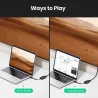 UGREEN - active HDMI to VGA adapter - with 3.5mm audio jack - 1080P
