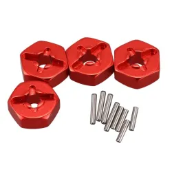 Aluminum combiner wheel - hub hex adapter - 12mm - for Wltoys 144001 1/14 RC car