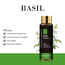 Essential oils - for diffusers / bath / massages - rose / eucalyptus / jasmine / sandalwood / lavender - 10mlMassage