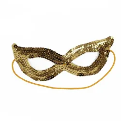 Sexy sequin eye mask - fox / cat eyes - for Halloween / masquerades