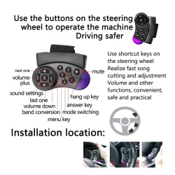 4 Inch - 1 Din - car radio - Bluetooth - 1080P - HD - SD - FM - Android MP5 - 2 USB - MirrorlinkRadio