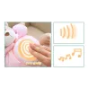 Plush teddy bear - with sound / light - 25cm