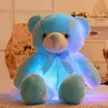 Glowing plush teddy bear - with LED lights - toyCuddly toys