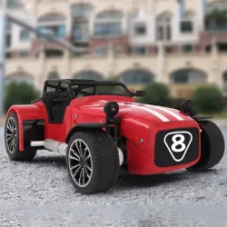 Voiture de course électrique RC - modèle drift - télécommande - haute vitesse - 1:12 2.4G 4WD