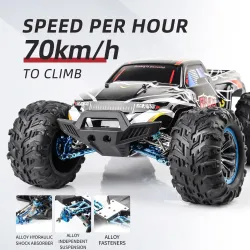 RC car truck - 4WD Off Road - 1:10 - 2.4G - 70km/h high speed - remote control