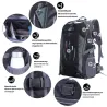 Waterproof nylon backpack - climbing / hiking / travel bag - unisexBackpacks