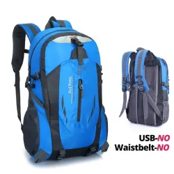 Waterproof nylon backpack - climbing / hiking / travel bag - unisexBackpacks