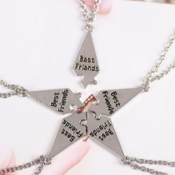 "Best Friends" - five-pointed star pendant with necklace - 3 - 8 piecesNecklaces