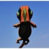 Grand lézard - gecko - cerf-volant - gonflable - monofil - 12m