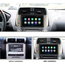 Universal car radio - MP5 player - 2 Din - Android - Bluetooth - GPS - MirrorLink - touch screen - cameraRadio
