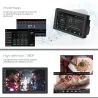 Universal car radio - MP5 player - 2 Din - Android - Bluetooth - GPS - MirrorLink - touch screen - cameraRadio