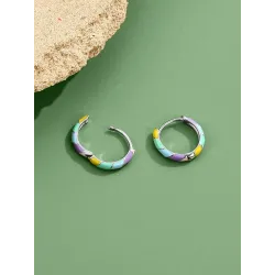 Colourful earrings for women sterling silver - valentines day gift