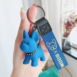 Leather keychain - gift - hobby - various colours