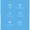 HDMI-compatible to VGA adapter - micro USB - with video / audio power - 1080P