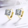 Luxury crystal earrings for women - sterling silver - gift