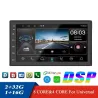 Universal car radio - MP5 player - 2 Din - Android - Bluetooth - GPS - MirrorLink - touch screen - cameraRadio