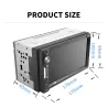 Car radio - MP5 player - 2Din - touch screen - Bluetooth - Mirror Link - USB - Bluetooth - AndroidRadio