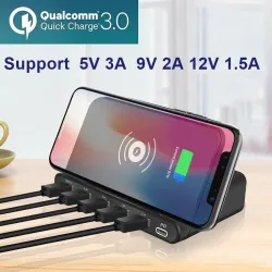 Multi wireless fast charger