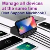 Multi USB - wireless fast charger - ISO / type-C / micro - QC3.0 - 60WChargers