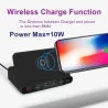 Multi USB - wireless fast charger - ISO / type-C / micro - QC3.0 - 60WChargers