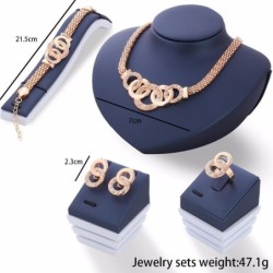 Gold plated Jewellery sets for women - gift