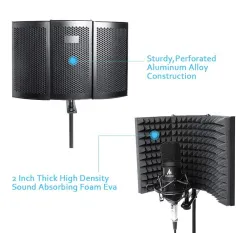 Professional studio soundproofing panel - acoustic isolation foam