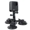 Ventouse pour fenêtre de voiture - trépied 1/4" - adaptateur - support pour GoPro / SJCAM Xiaomi Yi 4K
