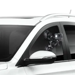 Ventouse pour fenêtre de voiture - trépied 1/4" - adaptateur - support pour GoPro / SJCAM Xiaomi Yi 4K