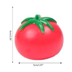 Boule de tomate à presser - jouet fidget - soulagement du stress / anti-anxiété / thérapie sensorielle / relaxation