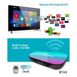 HK1 S905X3 4GB RAM 32GB ROM - 5G WIFI - Bluetooth - Android - 4K - 8K - Google Assistant - TV Box