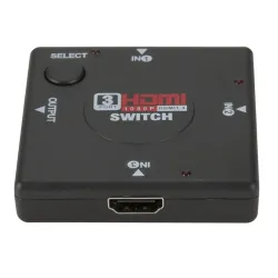 Commutateur HDMI - répartiteur - 3 entrées 1 sortie - mini 3 ports - pour HDTV 1080P