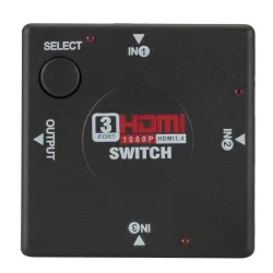 Commutateur HDMI - répartiteur - 3 entrées 1 sortie - mini 3 ports - pour HDTV 1080P