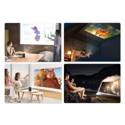 BYINTEK P20 M - Pico Smart - mini projecteur portable - TV sans écran - Android - Wifi - LED - DLP - 4K - 1080P