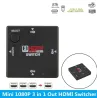 Commutateur HDMI - répartiteur - 3 entrées 1 sortie - mini 3 ports - pour HDTV 1080P