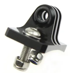 Support de casque en aluminium - pour caméras GoPro Hero