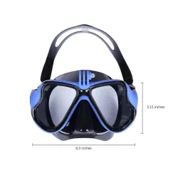 Masque de plongée - lunettes de natation - pour caméras GoPro Hero 4 / 3 / 3+