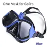 Masque de plongée - lunettes de natation - pour caméras GoPro Hero 4 / 3 / 3+