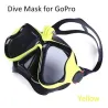 Masque de plongée - lunettes de natation - pour caméras GoPro Hero 4 / 3 / 3+