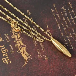 Collier avec pendentif en forme de balle - porte-cendres de crémation commémoratif - mini urne - ouvrable