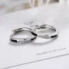 Boucles d'oreilles rondes avec opale noire / cristaux - argent sterling 925