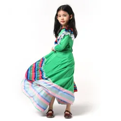 Traditional Mexican dance princess - costume - dress for girls -festivals / Halloween / birthday partyCostumes