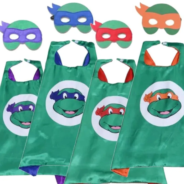 Ninja turtles costume - for children - cloak / eye maskCostumes