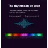 Tube coloré RVB - bande LED - USB - Bluetooth - lampe rythme voix/musique