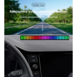Tube coloré RVB - bande LED - USB - Bluetooth - lampe rythme voix/musique
