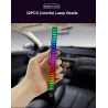 Tube coloré RVB - bande LED - USB - Bluetooth - lampe rythme voix/musique