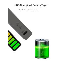 Tube coloré RVB - bande LED - USB - Bluetooth - lampe rythme voix/musique